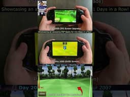 Showcasing an Amazing PSP Game Every Day for 151 Days!  - Day 20 - Tiger Woods PGA Tour 07 - #shorts
