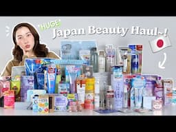 *HUGE* 🇯🇵 J-Beauty Haul! Skincare, Sunscreen, Makeup, Gel Nails & more~ [Spring 2025]