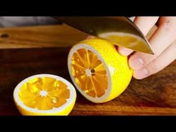 ASMR Satisfying Cutting Fruits made of glass #wattermelon #strawberry #pear #apple #lemon