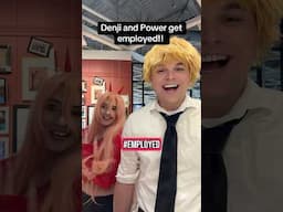 First day on the job with Chainsaw Man ‼️‼️ #anime #chainsawman #denji #chainsawmananime aw