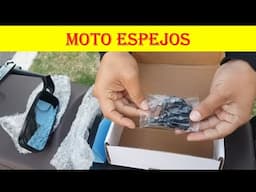 Reemplazando espejos en la Vento Screamer 250