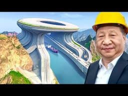 The Mega project That Even the US Fears! China Built a Ship Lift to Take Ships Over Mountains