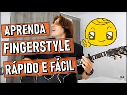 Como tocar violão fingerstyle em 5 minutos #fingerstyle #violão