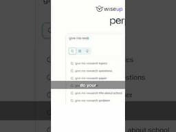 Must-try HACK on PERPLEXITY! 🤯 WiseUp #shorts