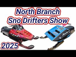 North Branch Sno Drifters Show 2025. Vintage Snowmobile Show and Interviews.