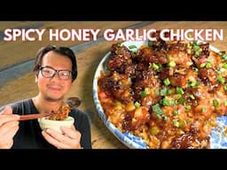 Sticky, Spicy, Savory! Honey Garlic Chicken Done Right | Wally Cooks Everything