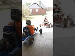 FIRST Time Riding GO-KART! *Girls Drive*