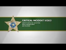 Critical Incident-Friday, May 16, 2025