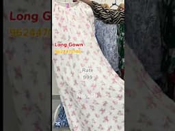 Long Gown ,for order contact 9624470146