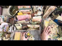 Sorting Saturday: Fabric and Ephemera Sorting