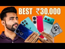 Top 5 Smartphones Under ₹ 30,000 !!