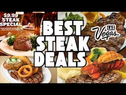 Top Bargain Steak Deals in Las Vegas $25 and Under!