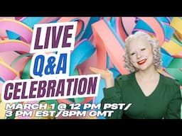 LIVE Q&A 40 K Celebration Livestream!