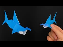 How to Make an Origami Hammerhead Shark – Step-by-Step Tutorial