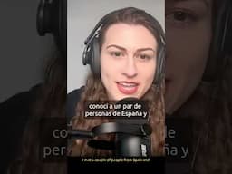 American girl speaking SPANISH like a Spaniard 🤯