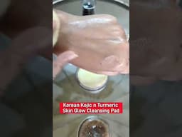 Korean instant glow gel mask, Korean rice & honey skin polish scrub, Korean Kojic & turmeric pads