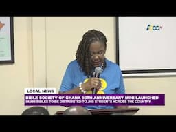 BSG 60TH ANNIVERSARY MINI LAUNCH: 50,000 BIBLES TO BE DISTRIBUTED TO JHS STUDENTS