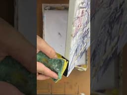 Paint your Canvas Edges #arttips