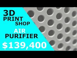 3d Print Shop Air Purification - Levoit 300 Purifier Review!