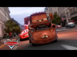 Momentos de Espionagem de Mate | Carros 2 | Pixar Carros