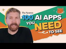 Top 100 Most Popular AI Apps Right Now!
