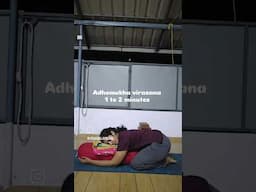 Relaxing yoga pose during periods, adhomukha virasana with support, yogaforperiods