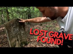 I LOST A HEADSTONE... and Found It Again in a Forgotten Cemetery