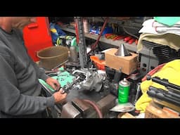 #102 1941-63 45 wl how to shim transmission rebuild shimming wla trike flathead harley tatro machine