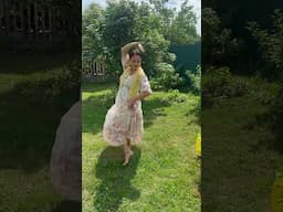 Лето в Подмосковье # танцы #flamenco #деревенскийстиль