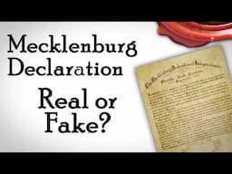 Was this the REAL Declaration of Independence? (Mecklenburg Declaration 250th)