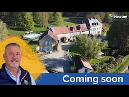 COMING SOON: Stunning French Château Estate with Treehouses, Pool & 20 Hectares !