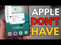 Samsung Features Apple STILL don't have in iOS 26!