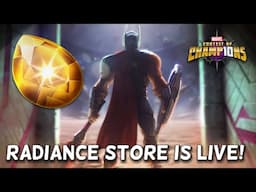 BG Solo Event and Seeding Bug | We Look At The Radiance Store | Marvel Contest of Champions