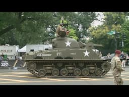 Cleanup underway in DC after Army anniversary parade