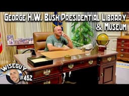 Touring the George HW Bush Museum at Texas A&M University