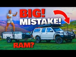 Didn't need a RAM to tow a CAMPER through the MOUNTAINS! Dmax's First Trip Towing