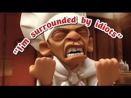 Chef Skinner getting gaslighted by the whole kitchen for just over 8 minutes straight 🐀