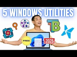 5 TINY Windows UTILITIES That will Solve your Many Problems