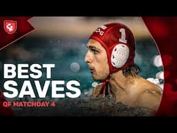 BEST SAVES | He Missed One-on-One? 😱 | Water Polo Champions League Quarter Final Stage MD4