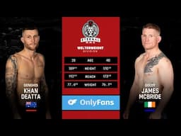 Eternal MMA 87: Khan Deatta VS James Mcbride   MMA FIGHT VIDEO