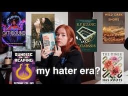 all the books i read and dnfed in march 🤍 katabasis, oathbound, sunrise on the reaping