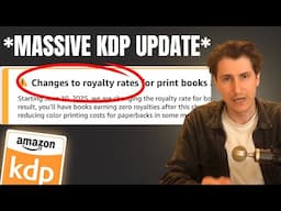 Amazon KDP Book Royalty Change: A GOOD Thing?!