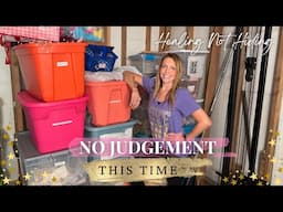I didn’t Judge the Mess this Time: I chose to understand it! Hoarded Basement Declutter