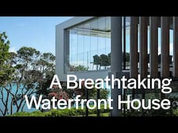 A Breathtaking Waterfront House With A Landscape Design That Feels Like a Private Resort