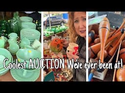 Definitely the COOLEST auction we've ever been at