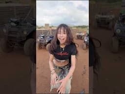 Took my spoiled sister ATV riding
