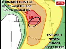 Tornado Hunt in Northwest Oklahoma and South Central Kansas