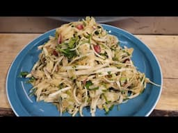 Delicious Celeriac, Fennel, Apple Salad😋🥗 (Gut friendly)