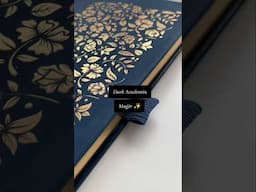 Navy + gold perfection for dark academia lovers. Link & code in the comments to save! 💫