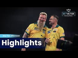 CARNAGE IN FRANKFURT! 🤯 Day Two Afternoon Highlights - 2025 BetVictor World Cup of Darts
